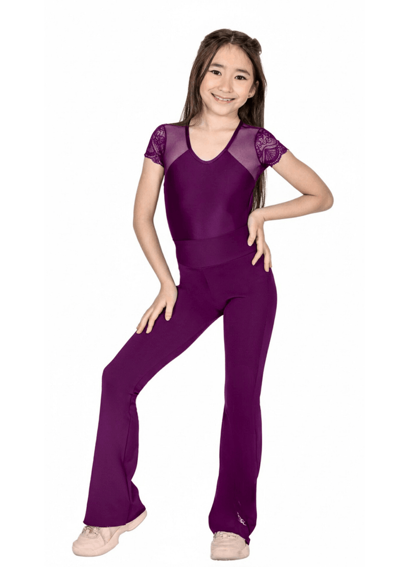 Calça Bailarina Argel Infantil - Malbec