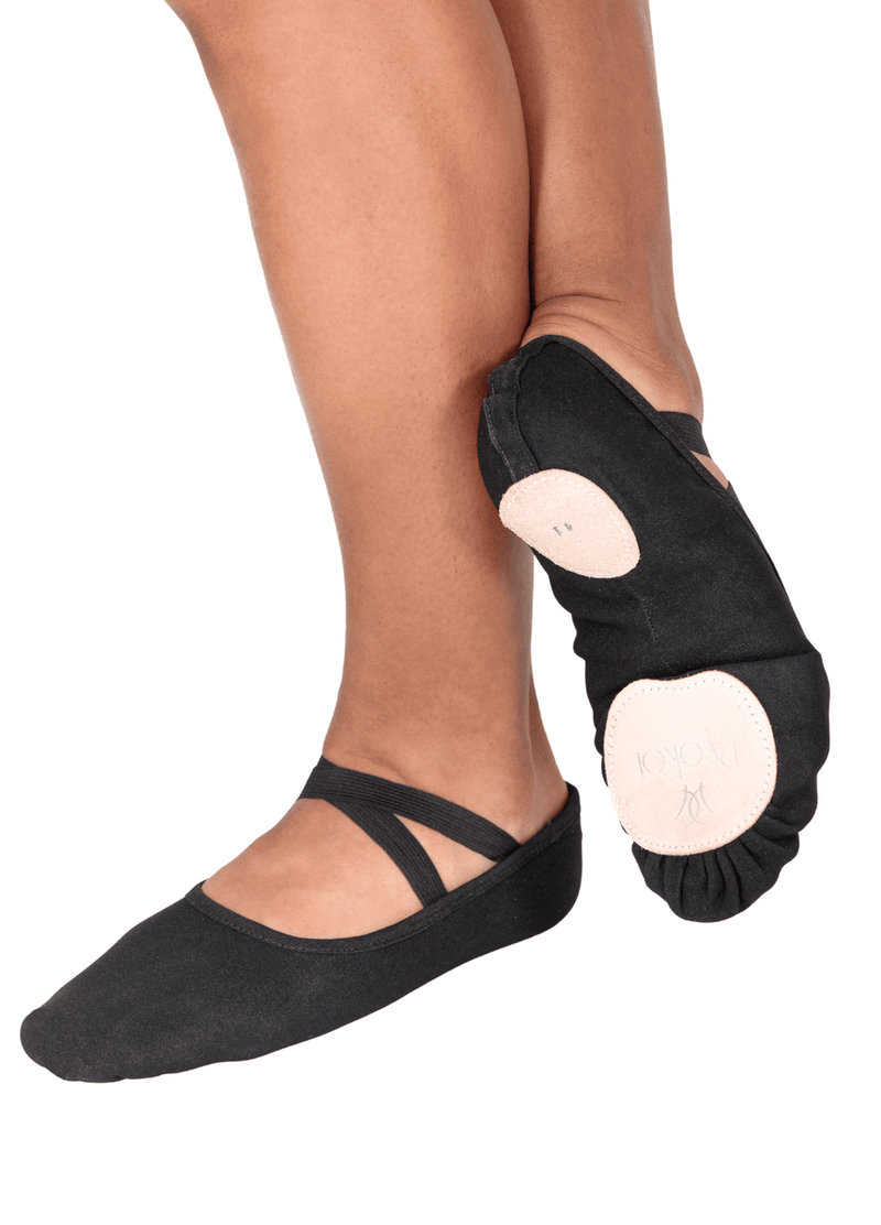Sapatilha Stretch Viena Infantil - Preto