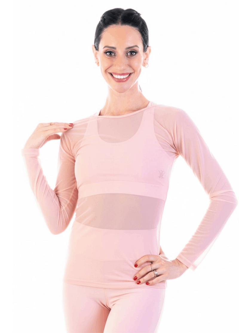 Blusinha de Tule Adulto - Romance