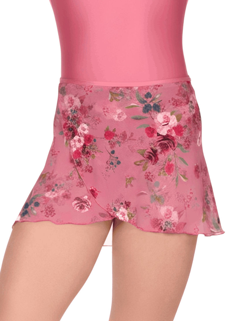 Saia Camberra Infantil Outlet da Dança - Rosa Estampado