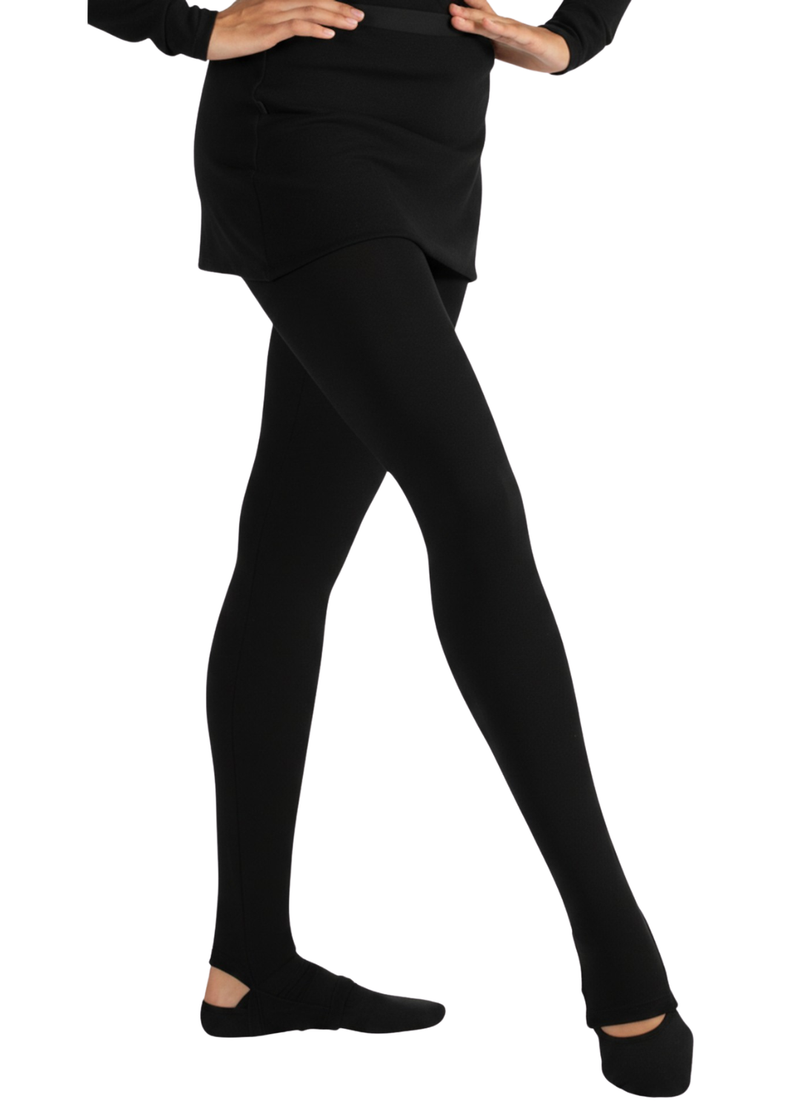 Calça Aquec. Tricot Dakota Adulto Outlet da Dança - Preto
