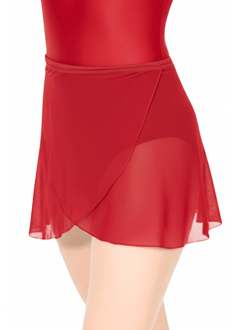 Saia Camberra Adulto Outlet da Dança - Vermelho