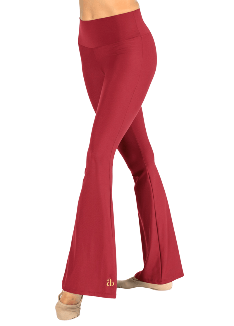 Calça Flare Ana Botafogo - Vinho